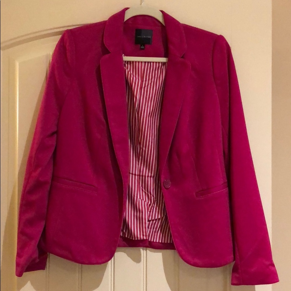Hot pink The limited blazer